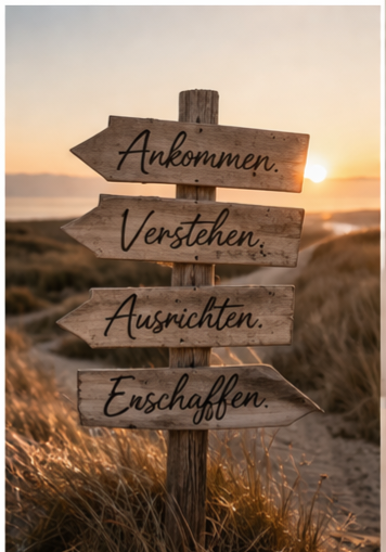Wegweiser Ankommen Verstehen Ausrichten